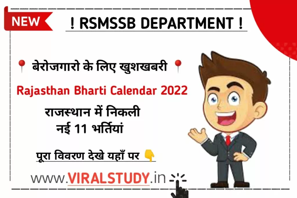 Rajasthan Bharti Calender 2022