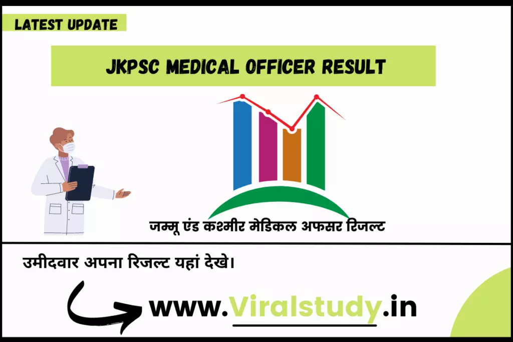 JKPSC Medical Officer Result 2022