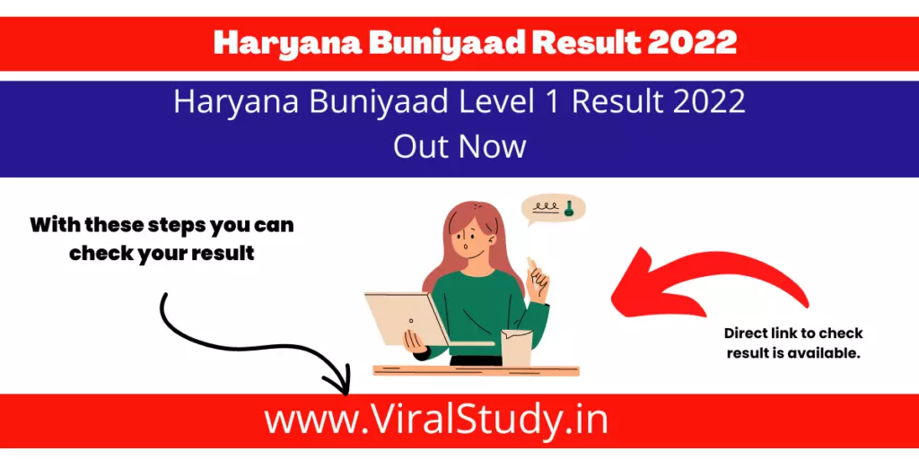 Haryana Buniyaad Result 2022