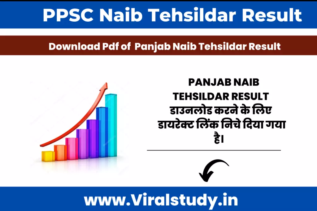 PPSC Naib Tehsildar Result 2022