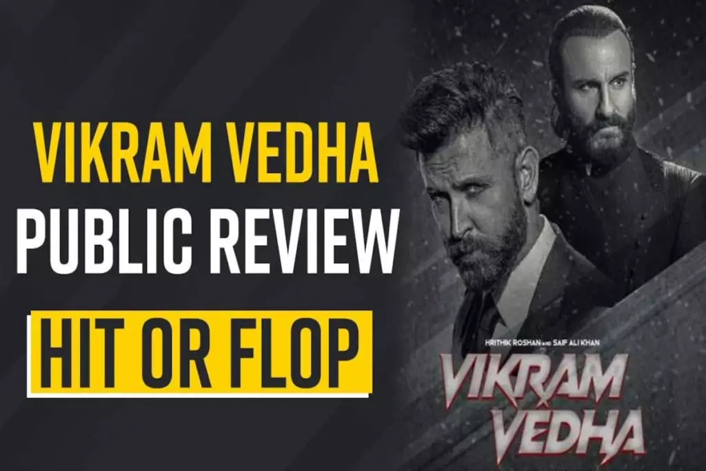 Vikram Vedha Movie Hit or Flop