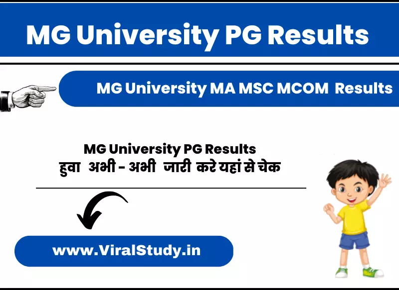 MG University PG Results