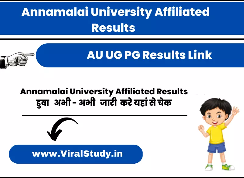 Annamalai University Affiliated Results