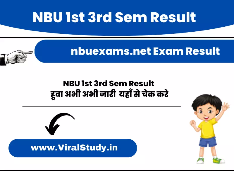 NBU 1st 3rd Sem Result