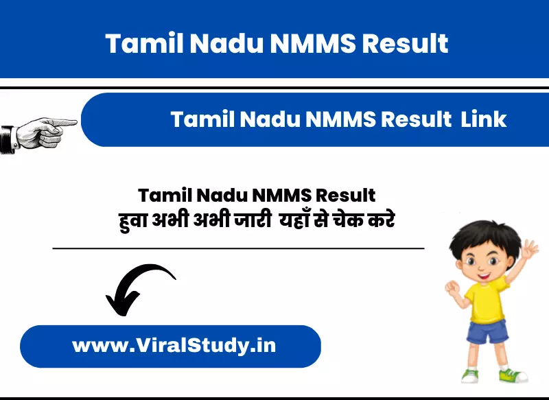 Tamil Nadu NMMS Result