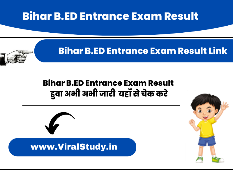 Bihar B.ED Entrance Exam Result